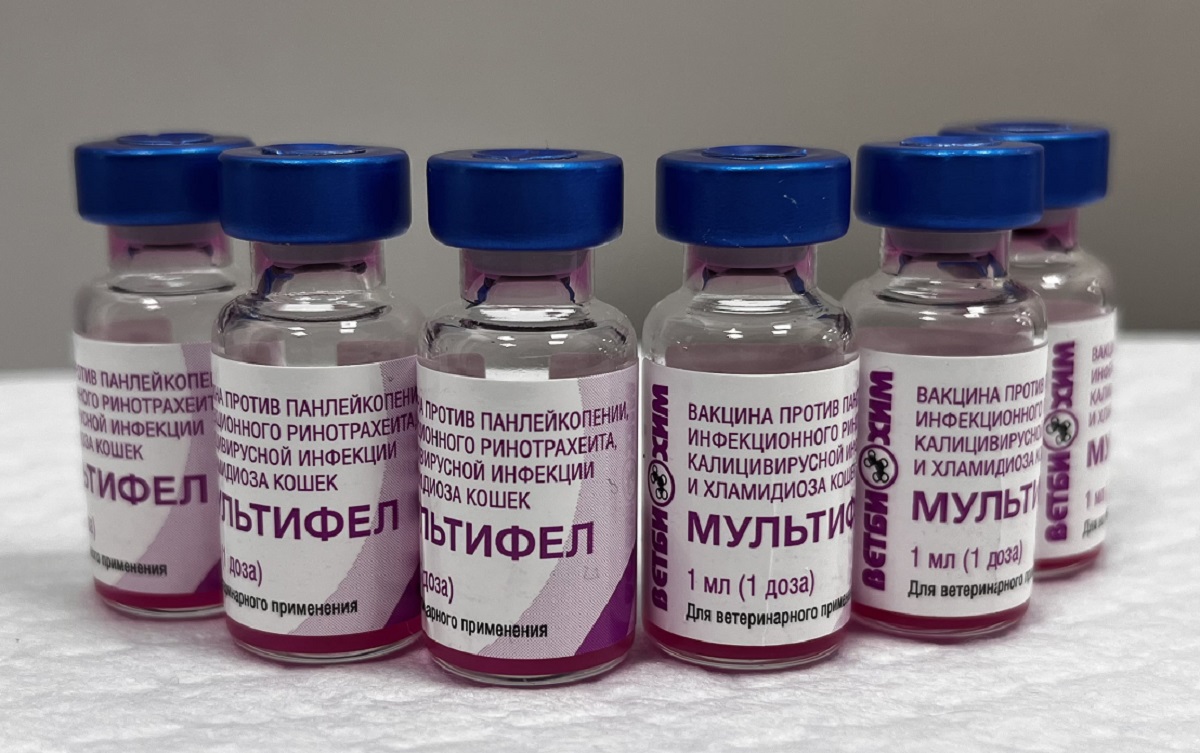 Вакцина Мультифел-4 для кошек
